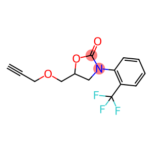 5-[(2-Propynyloxy)methyl]-3-[2-(trifluoromethyl)phenyl]-2-oxazolidinone