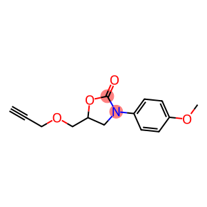 3-(4-Methoxyphenyl)-5-[(2-propynyloxy)methyl]-2-oxazolidinone