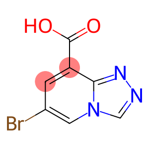 1,2,4-Triazolo[4,3-a]pyridine-8-carboxylic acid, 6-bromo-