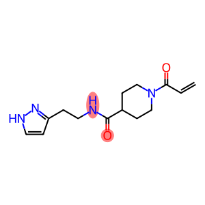 N-(2-(1H-PYRAZOLE-3-YL)ETHYL)-1-PROPENE酰PIPERIDIN-4-CARBOXYLIC ACID AMIDE