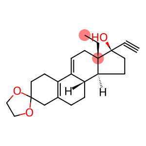 17-乙炔基-17-羟基-18-甲基雌甾-5(10),9(11)-二烯-3-酮-3-乙二醇缩酮