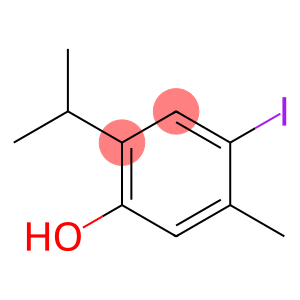 4-Iodo-5-methyl-2-(1-methylethyl)phenol