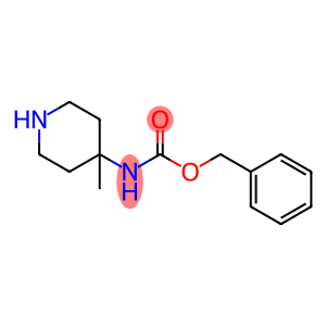 (4-Methyl-piperidin-4-yl)-carbamic acid benzyl ester