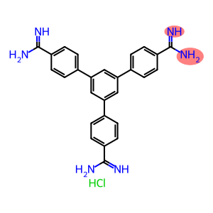 5'-(4-carbamimidoylphenyl)-[1,1':3',1''-terphenyl]-4,4''-bis(carboximidamide),hydrochloride(1:3)