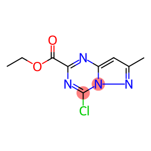 ethyl 4-chloro-7-methyl-pyrazolo[1,5-a][1,3,5]triazine-2-carboxylate