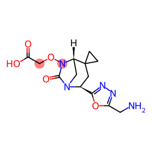 2-(((1R,4S,5R)-4-(5-(AMINOMETHYL)-1,3,4-OXADIAZOL-2-YL)-6-OXO-5,7-DIAZASPIRO[BICYCLO[3.2.1]OCTANE-2,