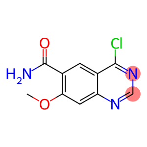 6-Quinazolinecarboxamide, 4-chloro-7-methoxy-