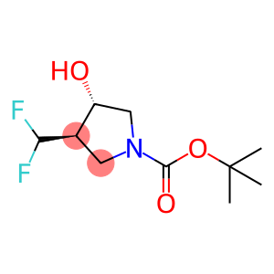 REL-(3R,4S)-叔丁基3-(二氟甲基)-4-羟基吡咯烷-1-羧酸酯