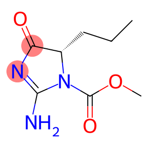 1H-Imidazole-1-carboxylic acid, 2-amino-4,5-dihydro-4-oxo-5-propyl-, methyl ester, (5S)-