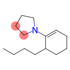 1-(6-Butyl-1-cyclohexen-1-yl)pyrrolidine