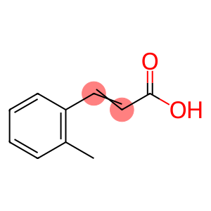 邻甲基肉桂酸, 3-(2-甲基苯基)-2-丙烯酸