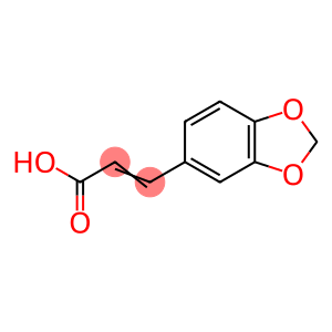 3-(1,3-Benzodioxol-5-yl)propenoic acid