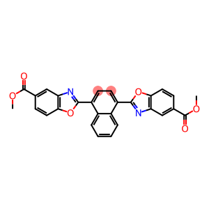 dimethyl 2,2'-(naphthalene-1,4-diyl)bis(benzoxazole-5-carboxylate)