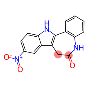 7,12-二氢-9-硝基吲哚[3,2-D][1]苯并氮杂卓-6(5H)-酮