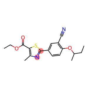 ethyl 2-(4-(sec-butoxy)-3-cyanophenyl)-4-methylthiazole-5-carboxylate