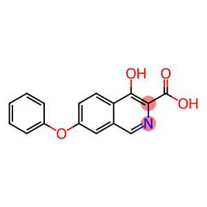 3-Isoquinolinecarboxylic acid, 4-hydroxy-7-phenoxy-