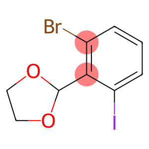 2-(2-bromo-6-iodophenyl)-1,3-dioxolane