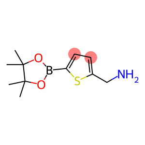 5-(4,4,5,5-tetramethyl-1,3,2-dioxaborolan-2-yl)thiophen-2-yl]methanamine