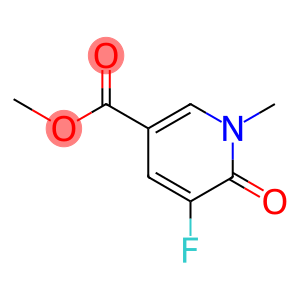 3-Pyridinecarboxylic acid, 5-fluoro-1,6-dihydro-1-methyl-6-oxo-, methyl ester