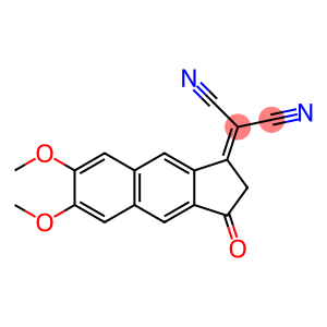 2-(6,7-dimethoxy-3-oxo-2,3-dihydro-1H-cyclopenta[b]naphthalen-1-ylidene)malononitrile