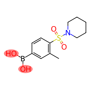 (3-甲基-4-(哌啶-1-基磺酰基)苯基)硼酸