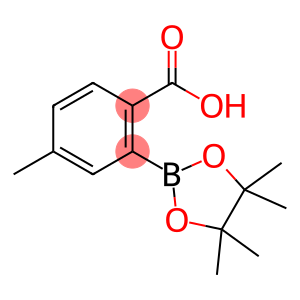 4-甲基-2-(四甲基-1,3,2-二氧杂硼环戊烷-2-基)苯甲酸