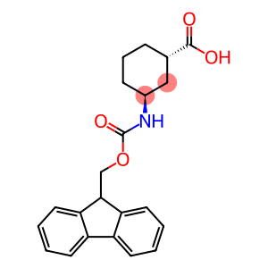 (1S,3S)-3-((((9H-fluoren-9-yl)methoxy)carbonyl)amino)cyclohexane-1-carboxylic acid