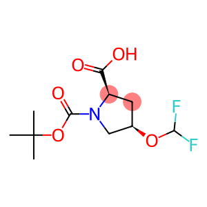 (2R,4R)-1-(叔丁氧基羰基)-4-(二氟甲氧基)吡咯烷-2-羧酸