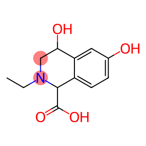1-Isoquinolinecarboxylicacid, 2-ethyl-1,2,3,4-tetrahydro-4,6-dihydroxy-