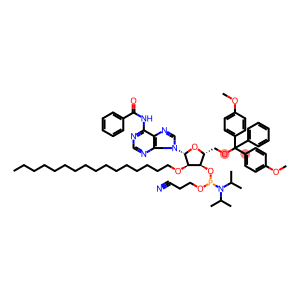 N6-Bz-5'-O-DMTr-2'-O-hexadecanyl adenosine 3'-CED phosphoramidite