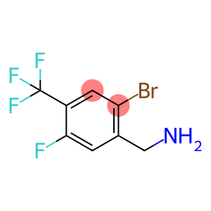 2-Bromo-5-fluoro-4-(trifluoromethyl)benzylamine