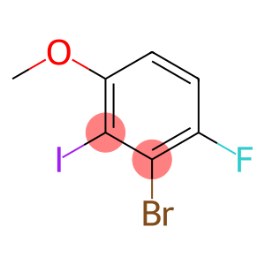 Benzene, 2-bromo-1-fluoro-3-iodo-4-methoxy-