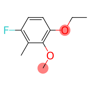 1-Ethoxy-4-fluoro-2-methoxy-3-methylbenzene