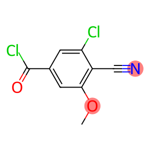 3-Chloro-4-cyano-5-methoxybenzoyl chloride