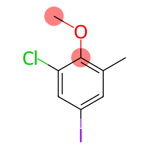 1-Chloro-5-iodo-2-methoxy-3-methylbenzene