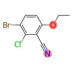 3-Bromo-2-chloro-6-ethoxybenzonitrile