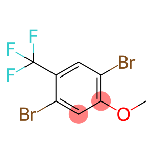 Benzene, 1,4-dibromo-2-methoxy-5-(trifluoromethyl)-