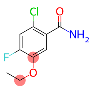 2-chloro-5-ethoxy-4-fluorobenzamide