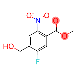 Methyl 5-fluoro-4-(hydroxymethyl)-2-nitrobenzoate