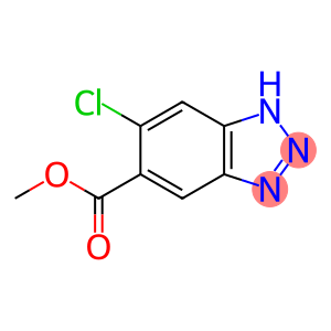 6-氯-1H-苯并[D][1,2,3]三唑-5-羧酸甲酯