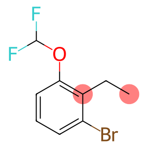 1-BROMO-3-(DIFLUOROMETHOXY)-2-ETHYLBENZENE1-BROMO-3-(DIFLUOROMETHOXY)-2-ETHYLBENZENE