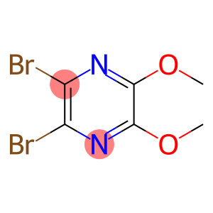 Pyrazine, 2,3-dibromo-5,6-dimethoxy-