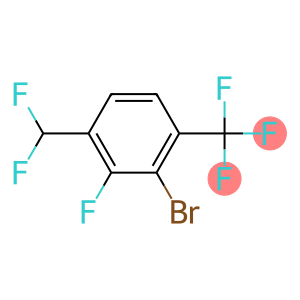 2-Bromo-4-(difluoromethyl)-3-fluoro-1-(trifluoromethyl)benzene