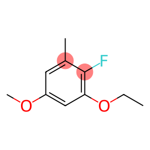 1-Ethoxy-2-fluoro-5-methoxy-3-methylbenzene