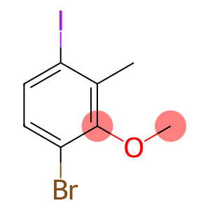 1-Bromo-4-iodo-2-methoxy-3-methylbenzene