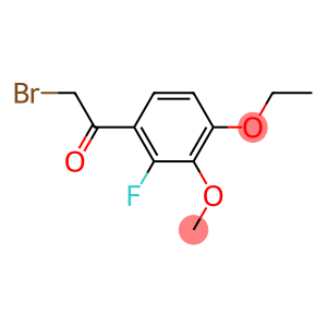 2-Bromo-1-(4-ethoxy-2-fluoro-3-methoxyphenyl)ethanone