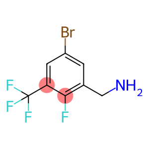 5-Bromo-2-fluoro-3-(trifluoromethyl)benzylamine