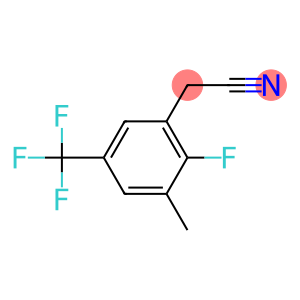 2-[2-fluoro-3-methyl-5-(trifluoromethyl)phenyl]acetonitrile