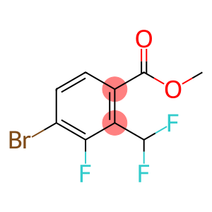 Methyl 4-bromo-2-(difluoromethyl)-3-fluorobenzoate