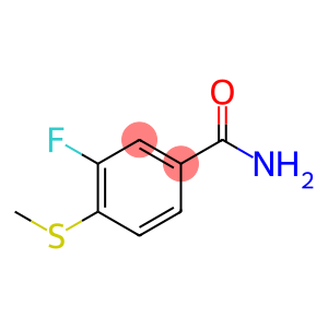 3-Fluoro-4-(methylthio)benzamide97%